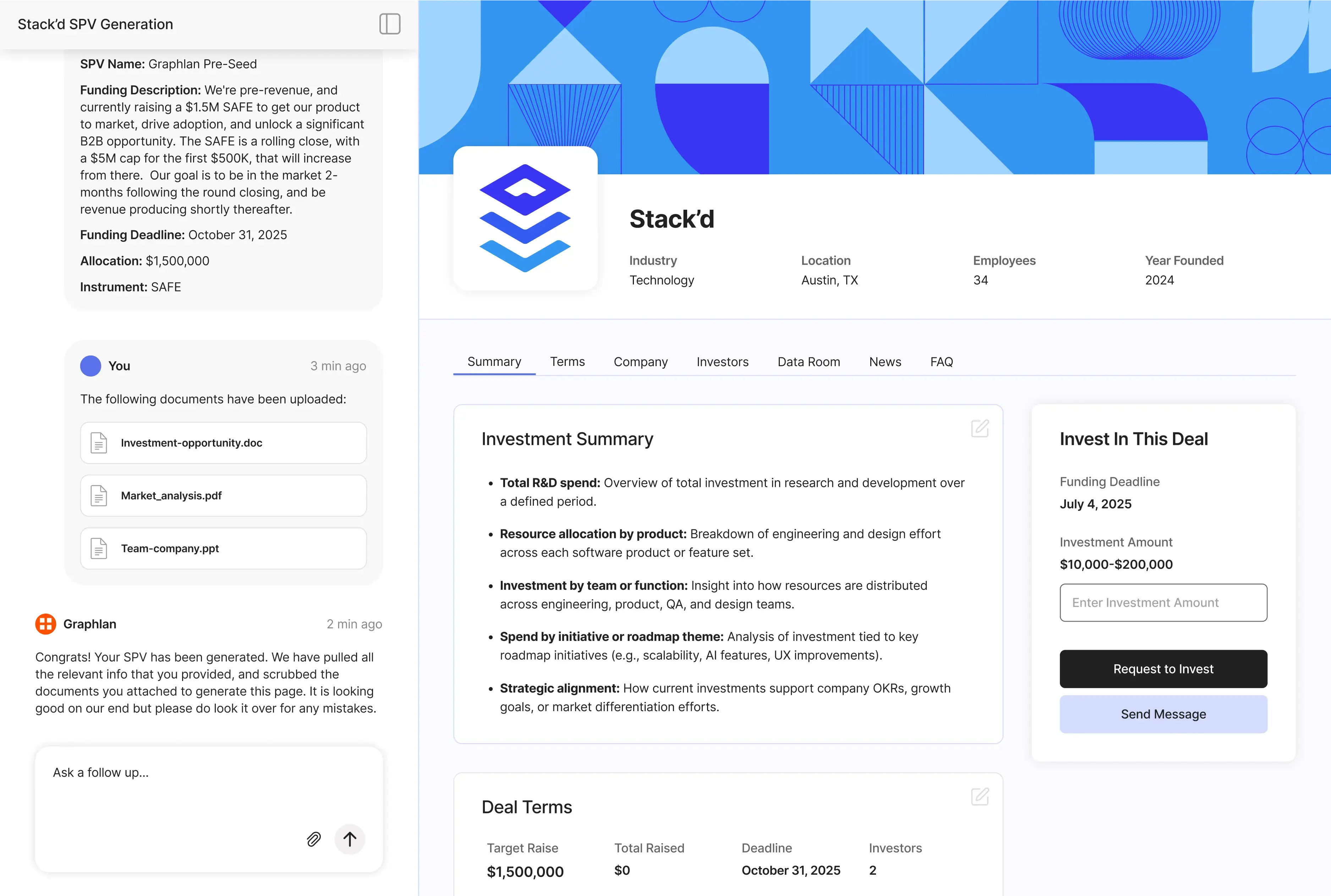 Graphlan Platform Screenshot